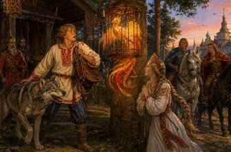 казка про жар-птицю і вовка