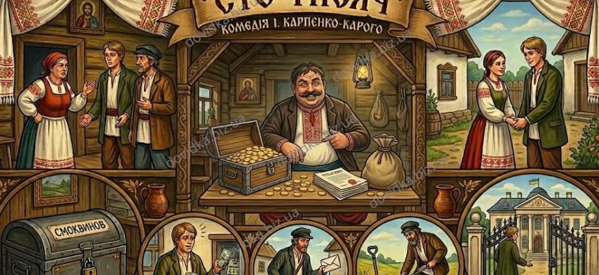 сто тисяч проблематика твору