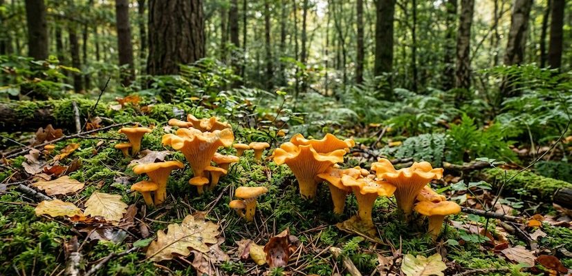 цікаві факти про гриби лисички