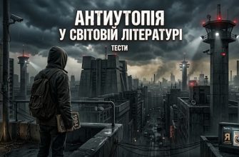 Антиутопія у світовій літературі тести