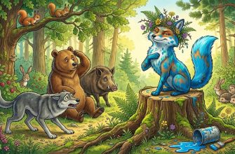 Фарбований лис скачати