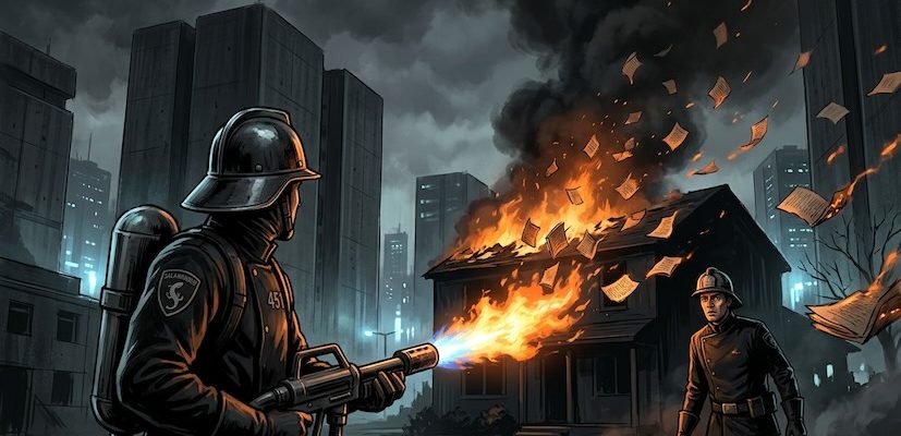 «451° за Фаренгейтом» читати