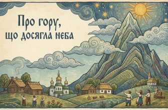Про гору що верхом сягала неба казка