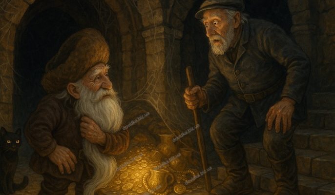 Казка про старого гнома скорочено