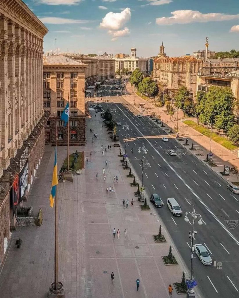 Київська перепічка біля Хрещатику