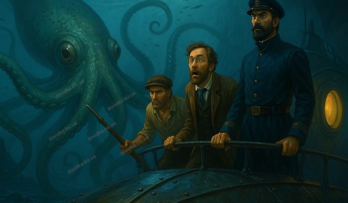 Двадцять тисяч льє під водою аналіз твору