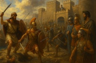 перші девʼять років облоги трої план міфу