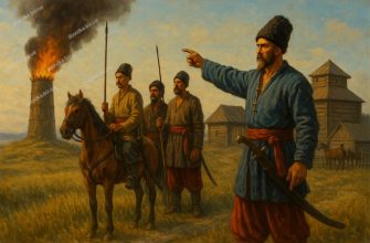 козацька сторожа в степу скорочено