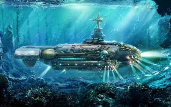 20 000 льє під водою скачати