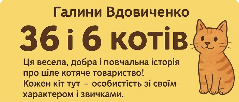 36 і 6 котів реклама