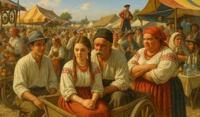 сорочинський ярмарок скорочено
