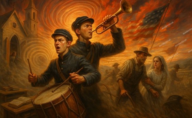 вірш бий бий барабане аналіз твору
