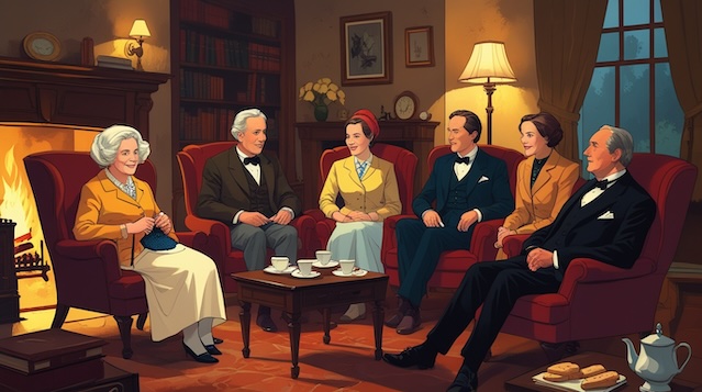 Агата Крісті Вівторковий вечірній клуб скорочено