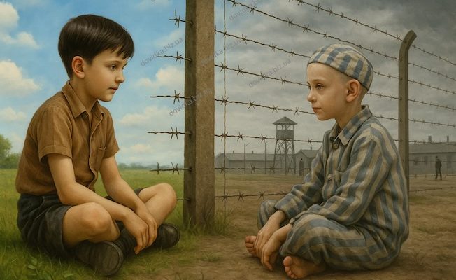 хлопчик у смугастій піжамі план твору