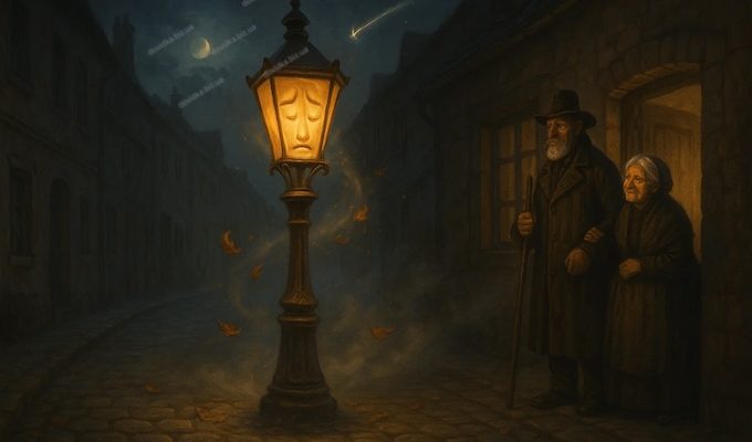 старий вуличний ліхтар андерсен