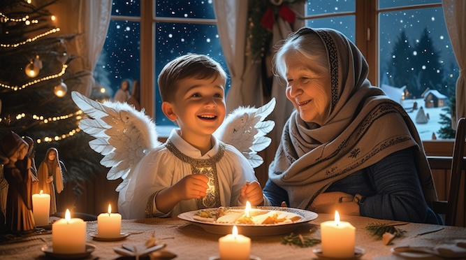 вертеп маленького хлопчика головні герої