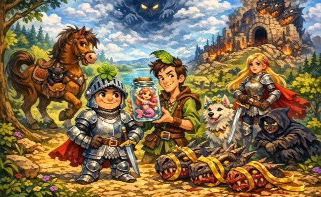 герої Мандри і подвиги Лицаря Горчика