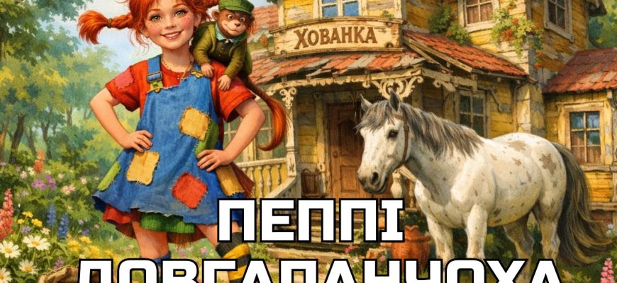 пеппі довгапанчоха читати