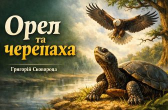орел і черепаха байка сковорода