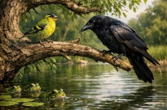 ворон і чиж аналіз твору