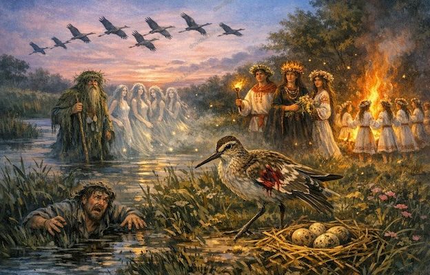 Журавлині луги, або Купальські вогні аналіз твору