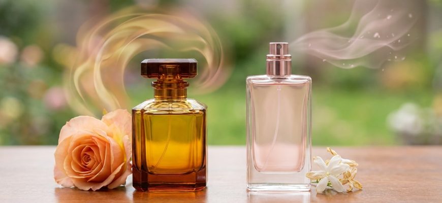 різниця між EDP та EDT у парфюмах