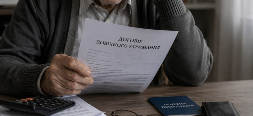 договір довічного утримання на що звернути увагу