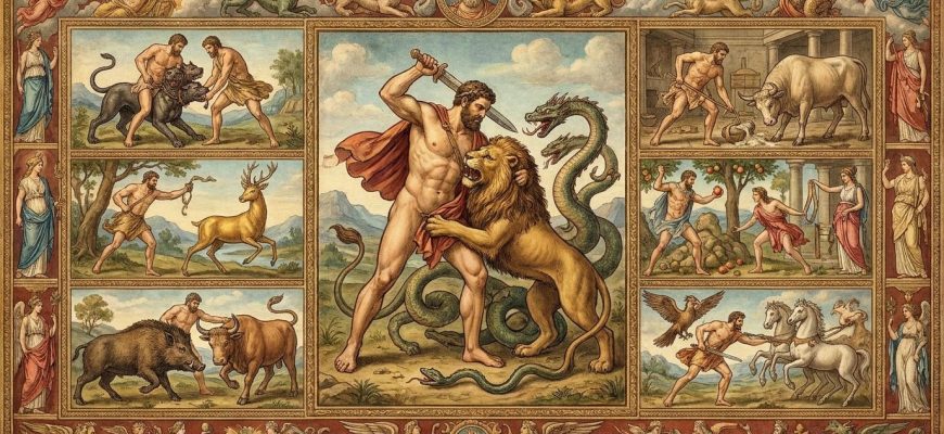 Myths of Hercules Summary
