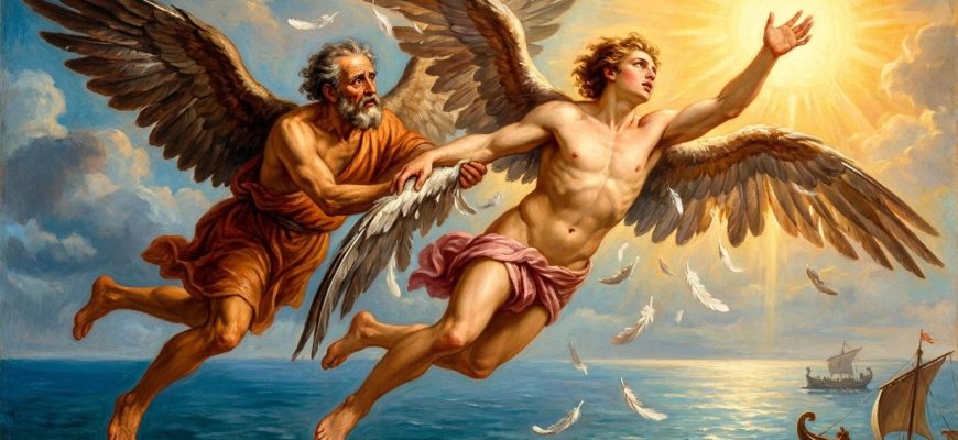 The Myth of Daedalus and Icarus Summary