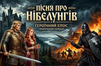 Пісня про Нібелунгів скорочено