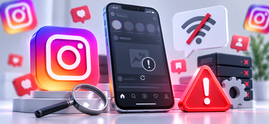 Чому не працює Instagram